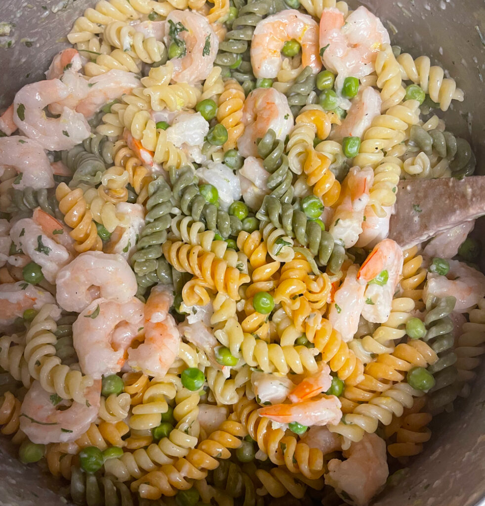 Lemon Shrimp Pasta